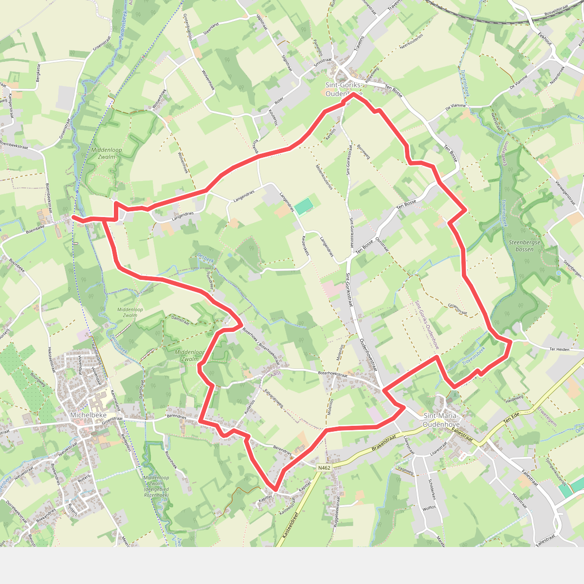 Natuur wandelroute