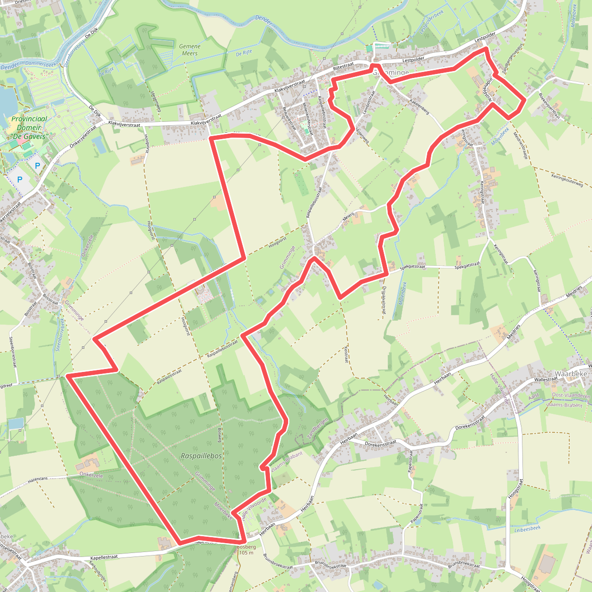 Tussen Helix En Bosberg Wandelroute