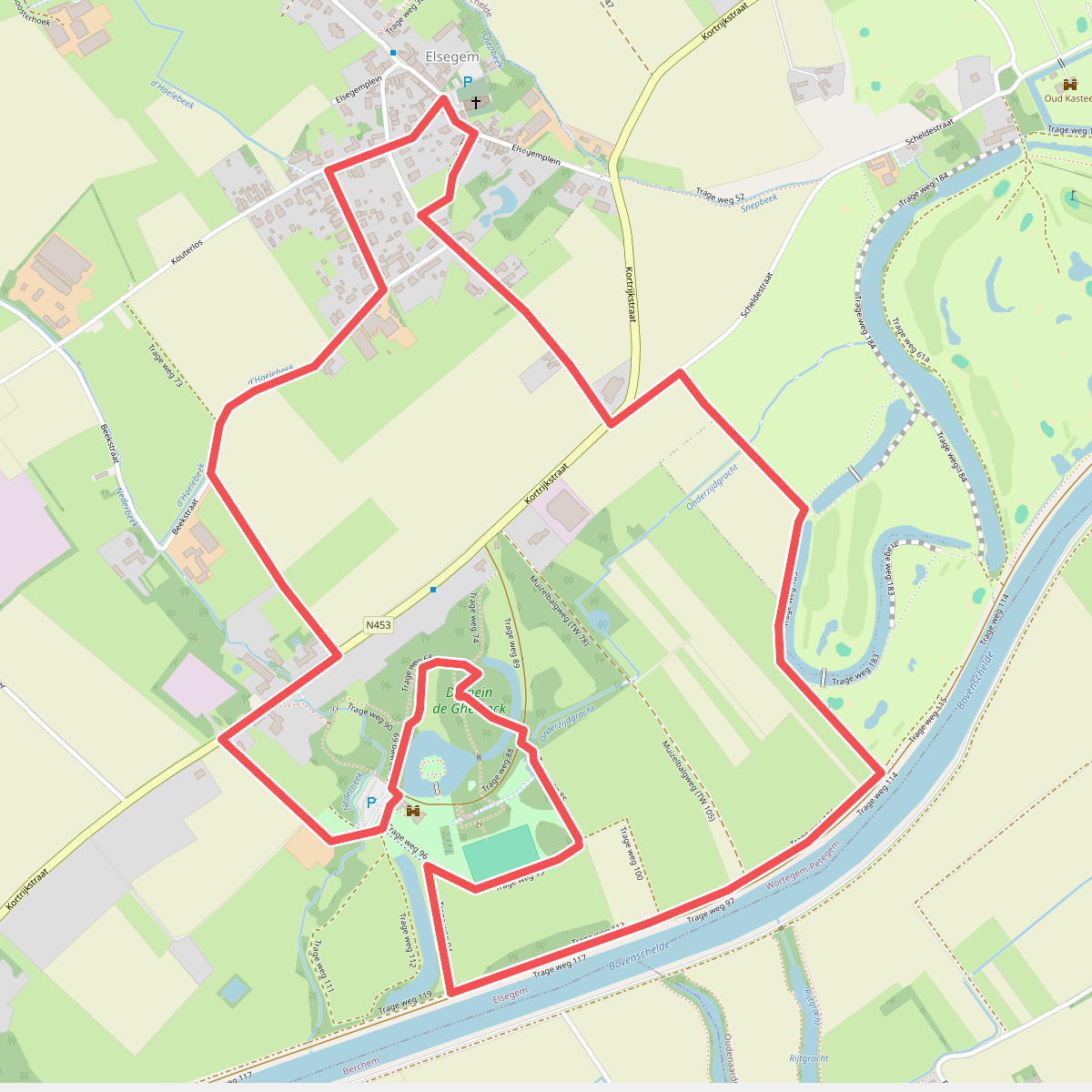 Scheldekant Wandelroute Lus 2