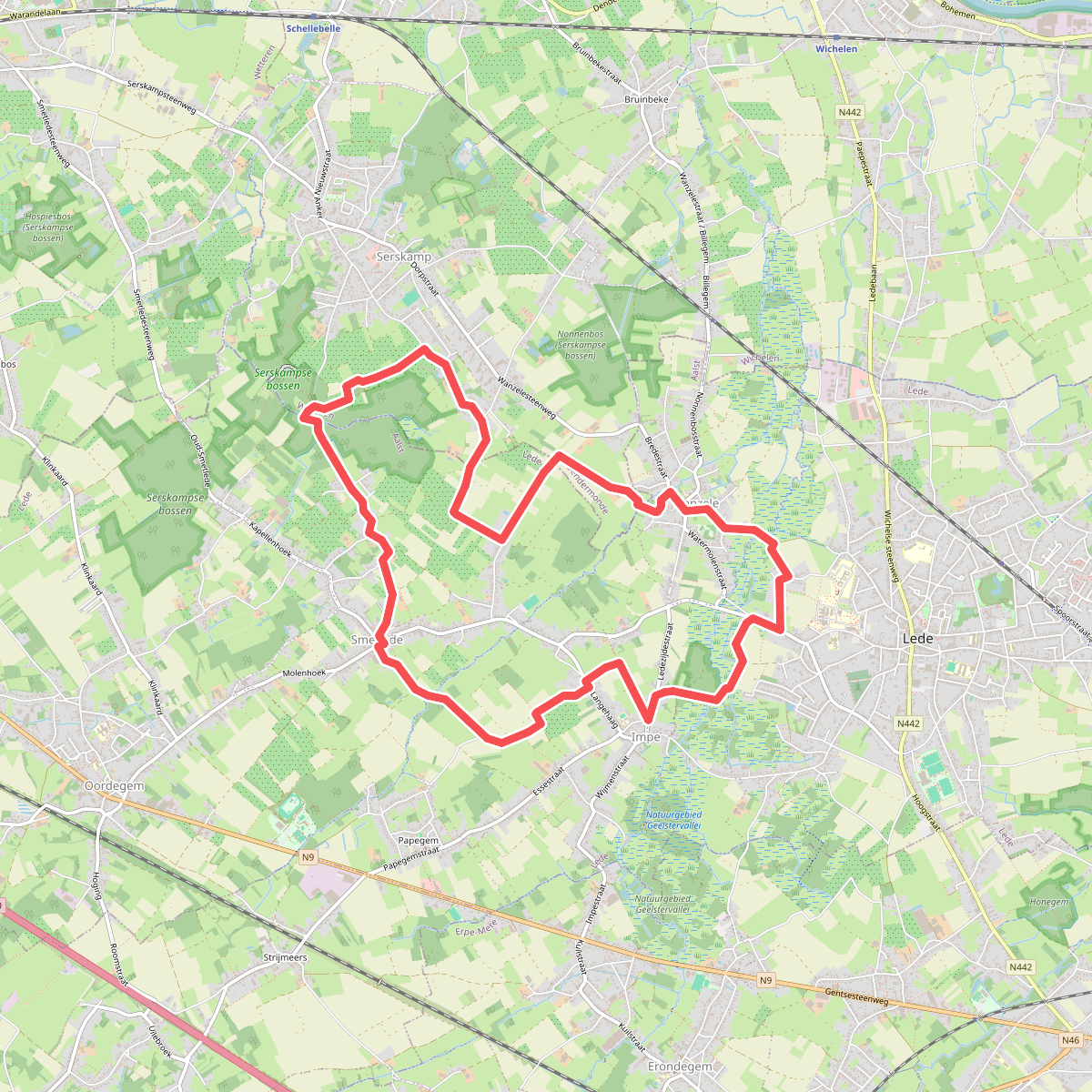 Vier Uitersten Wandelroute Lus 2