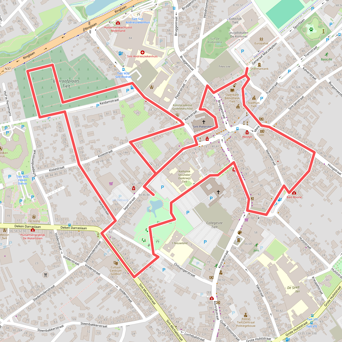 Erfgoedwandelroute Tielt