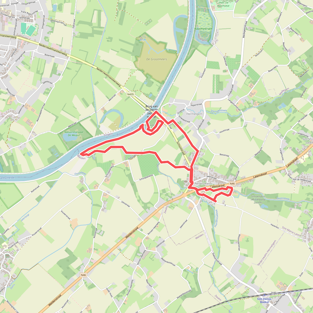 Wispinkel wandeling
