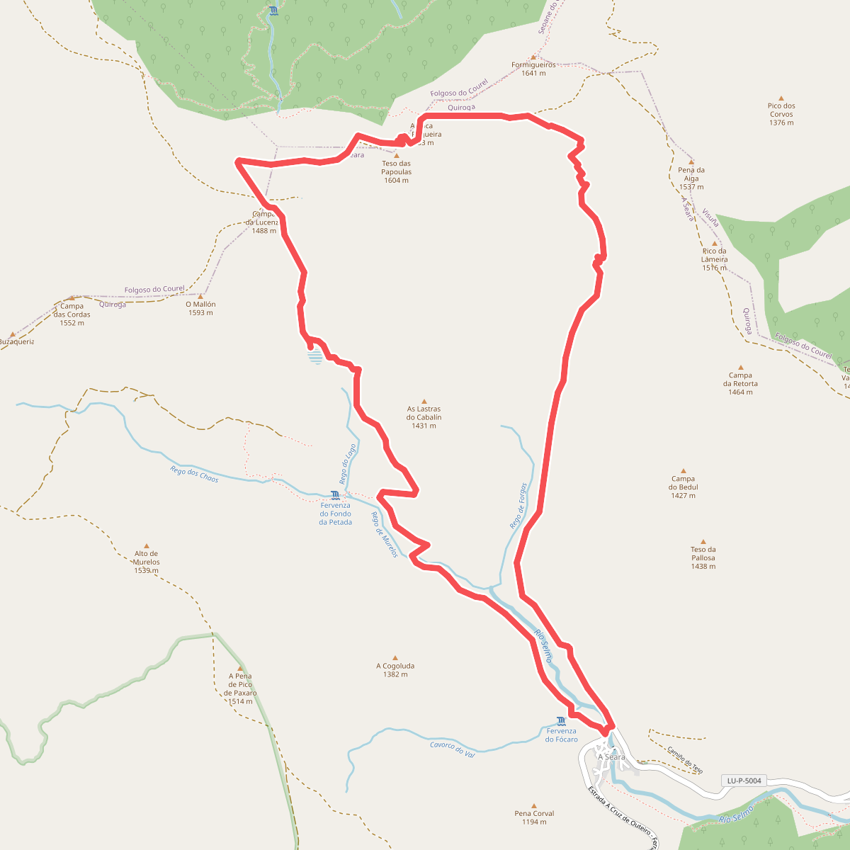 Ruta da Lagoa da Lucenza
