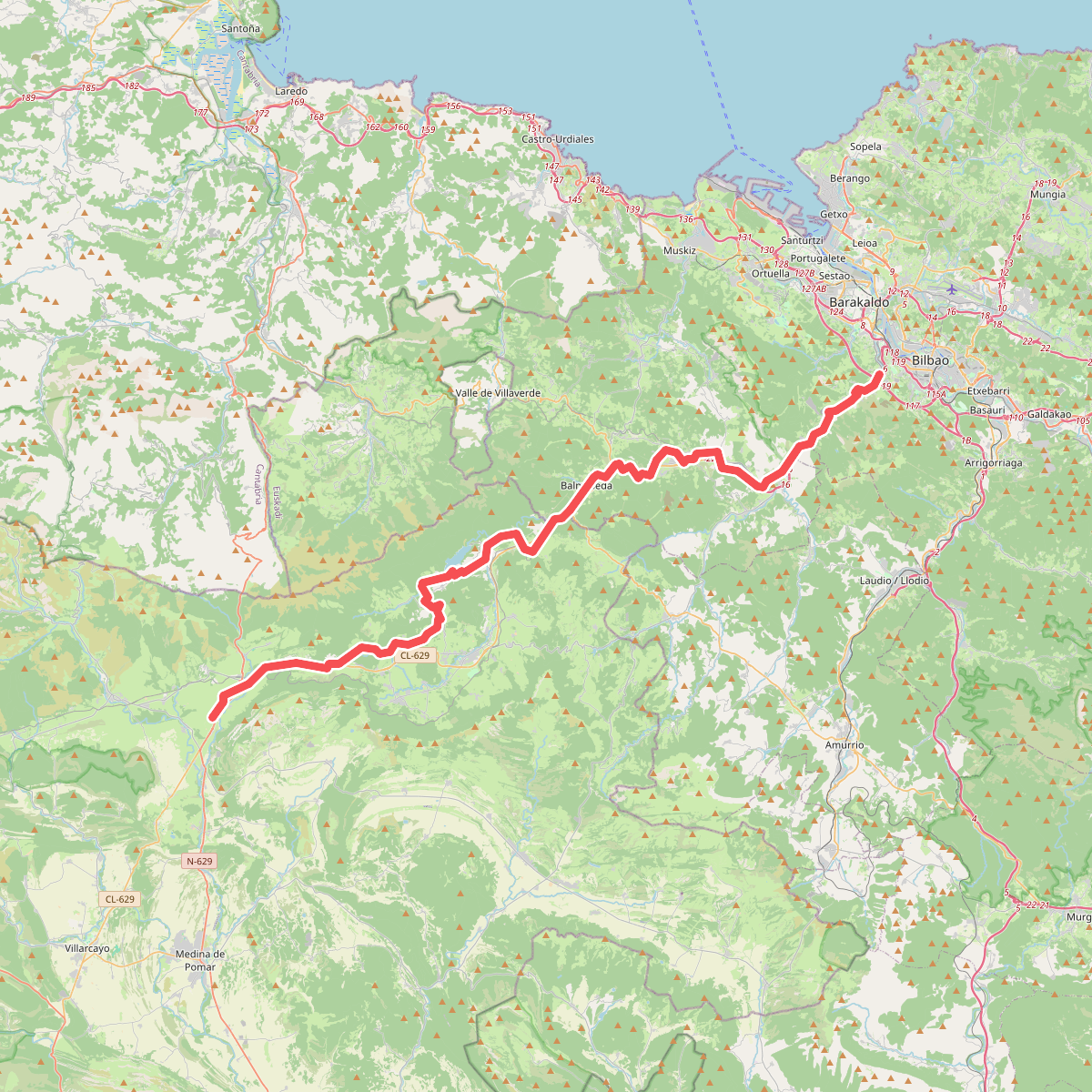 Camino Olvidado (Bilbao-Villasante)