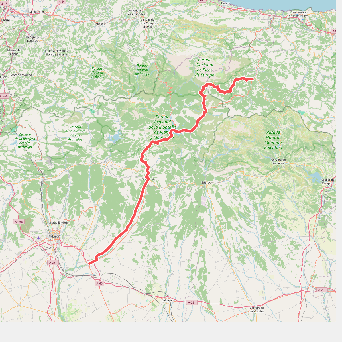 Camino Vadiniense