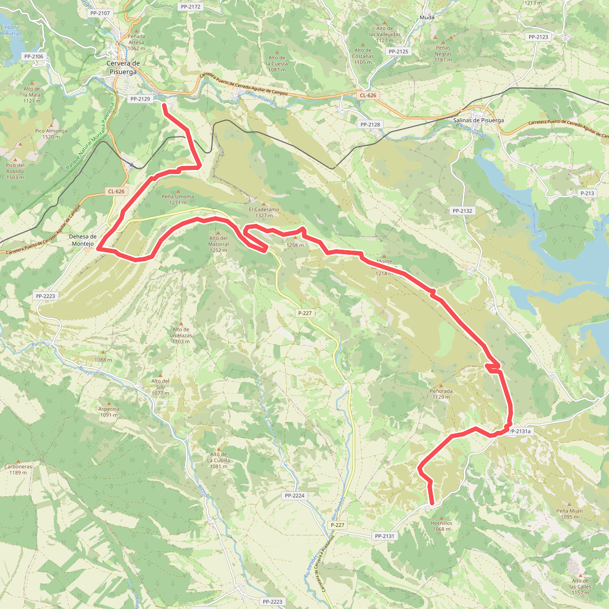 Camino Natural del Románico Palentino. Ruta del Carbón de cok. Etapa 2