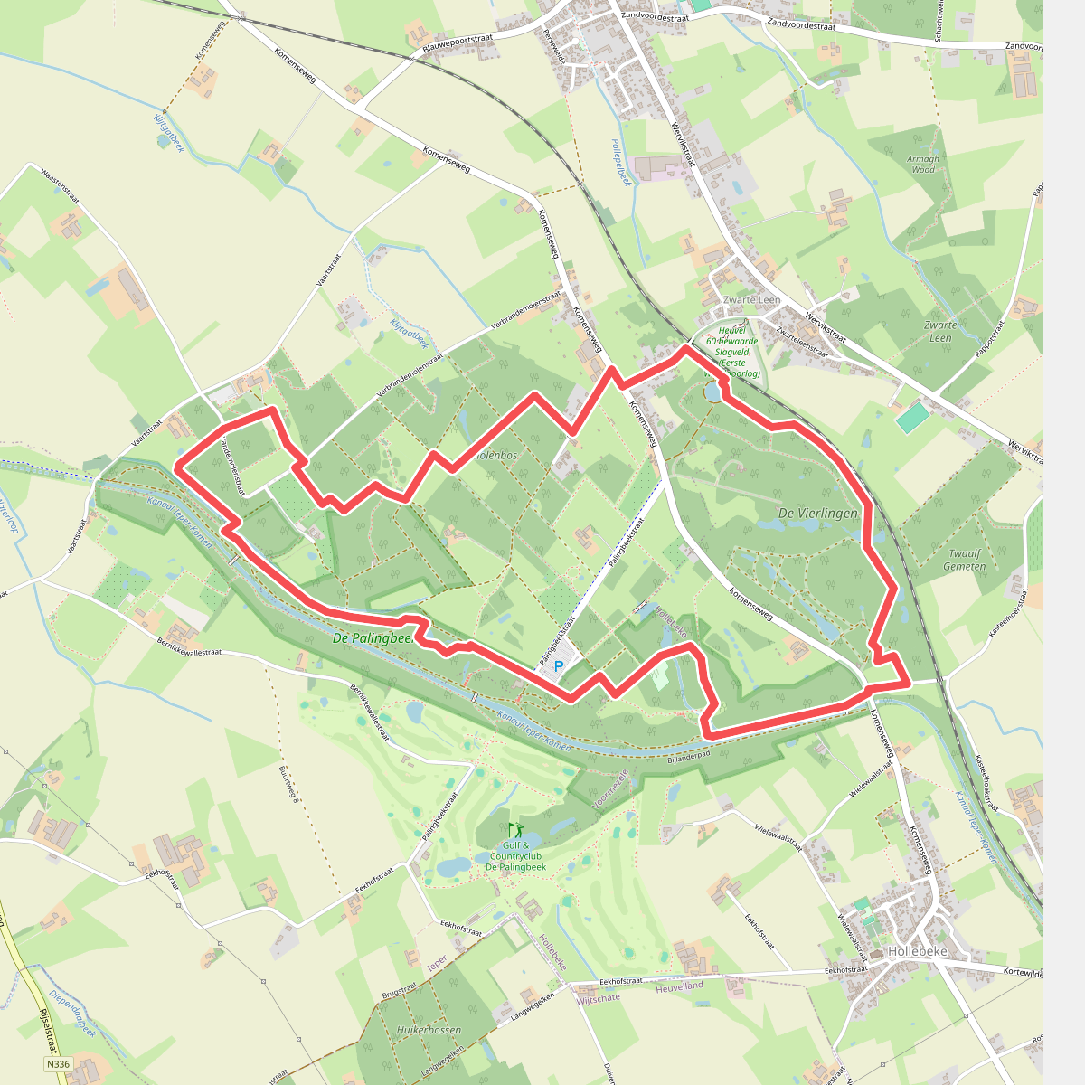 Wandelen in de Palingbeek