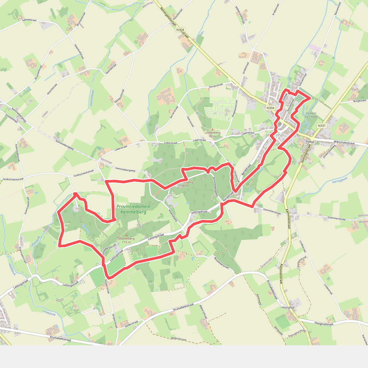 Kemmelbergwandelroute