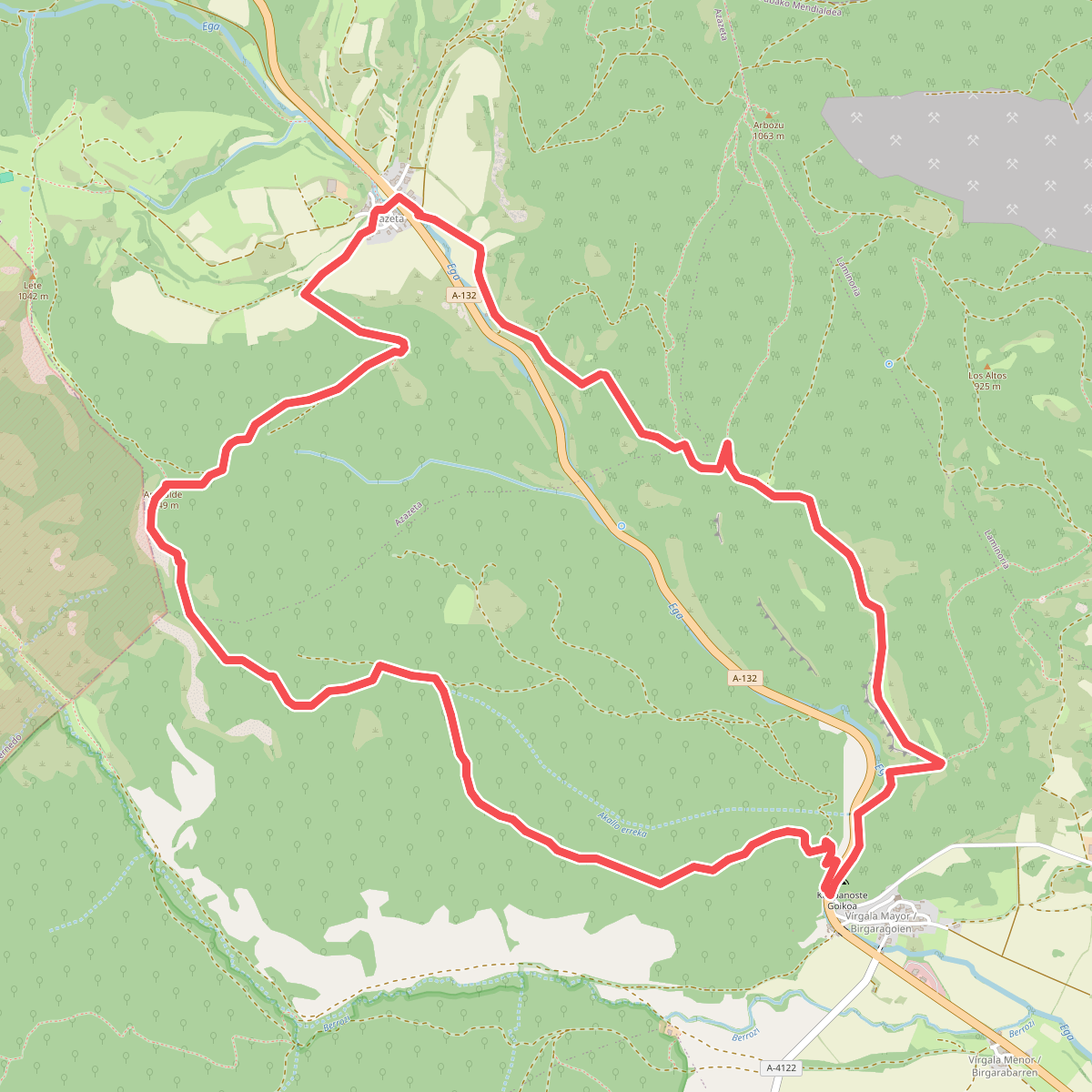 Birgaragoien-Arraialde-Azazeta