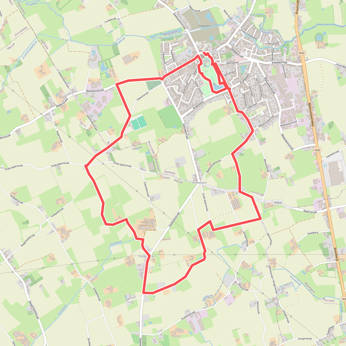 Pompeschitterswandelroute