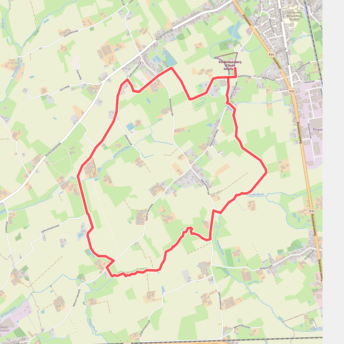 Moereveld wandelpad
