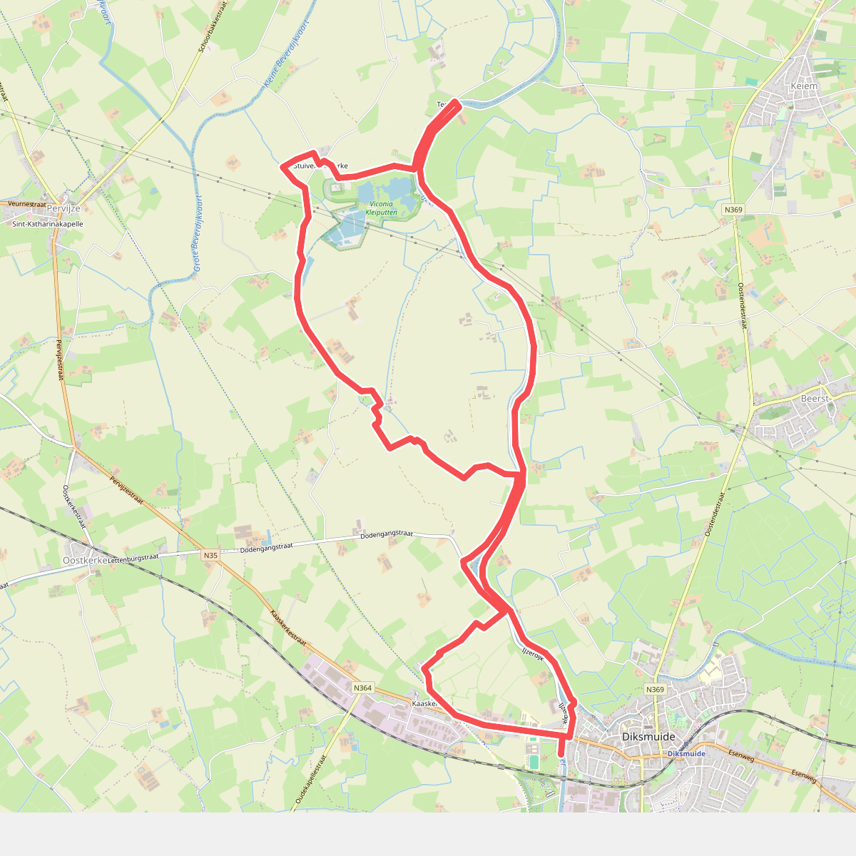 Tweefronten wandelroute