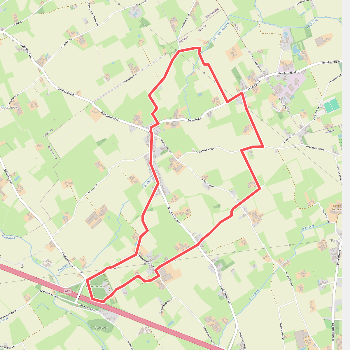 Boerenkrijgwandelroute