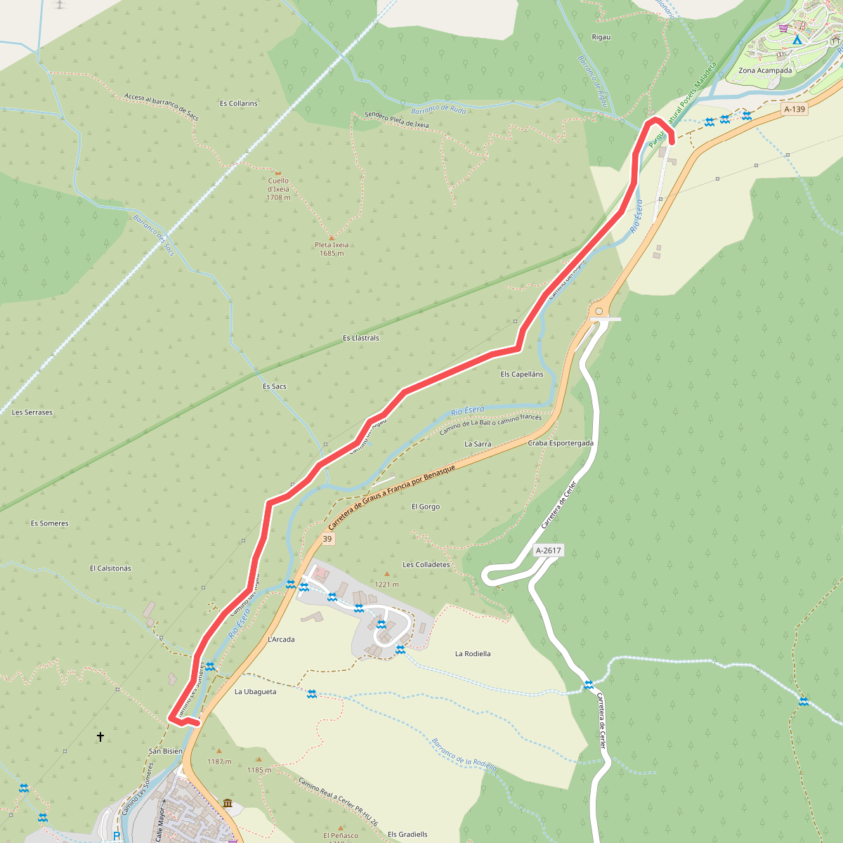 Camino del Rigau