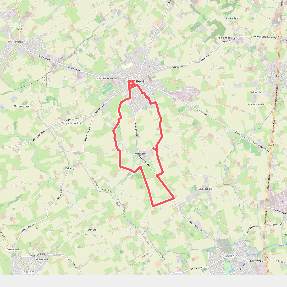 Vallei van de Passendalebeek