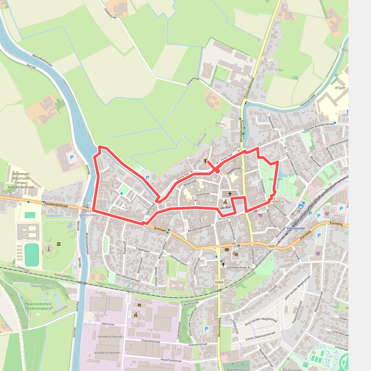 Erfgoedwandelroute Diksmuide