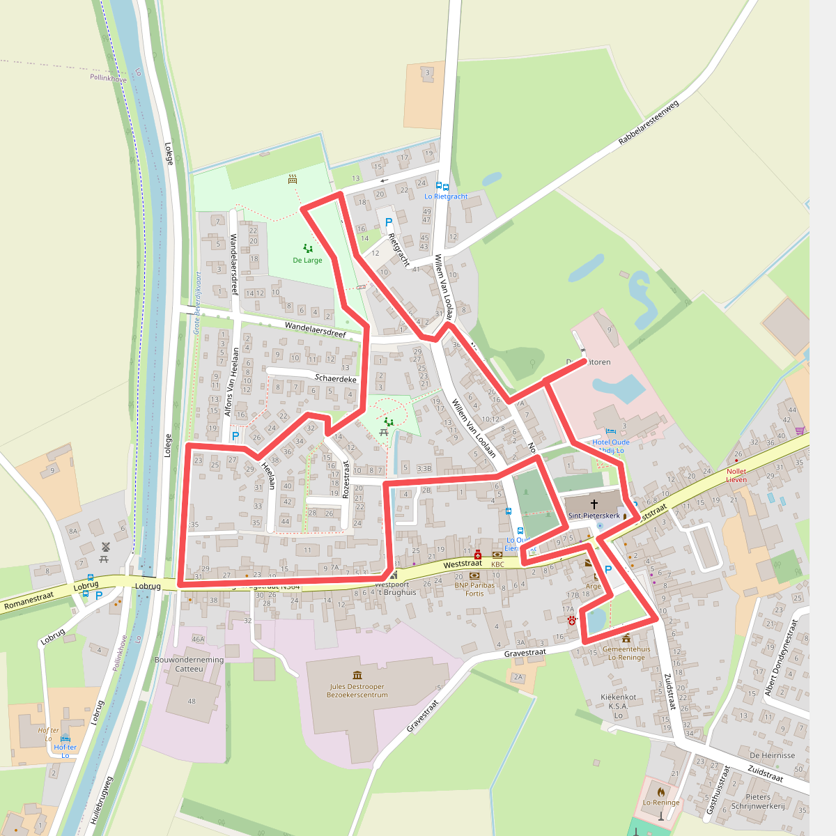 Erfgoedwandelroute Lo