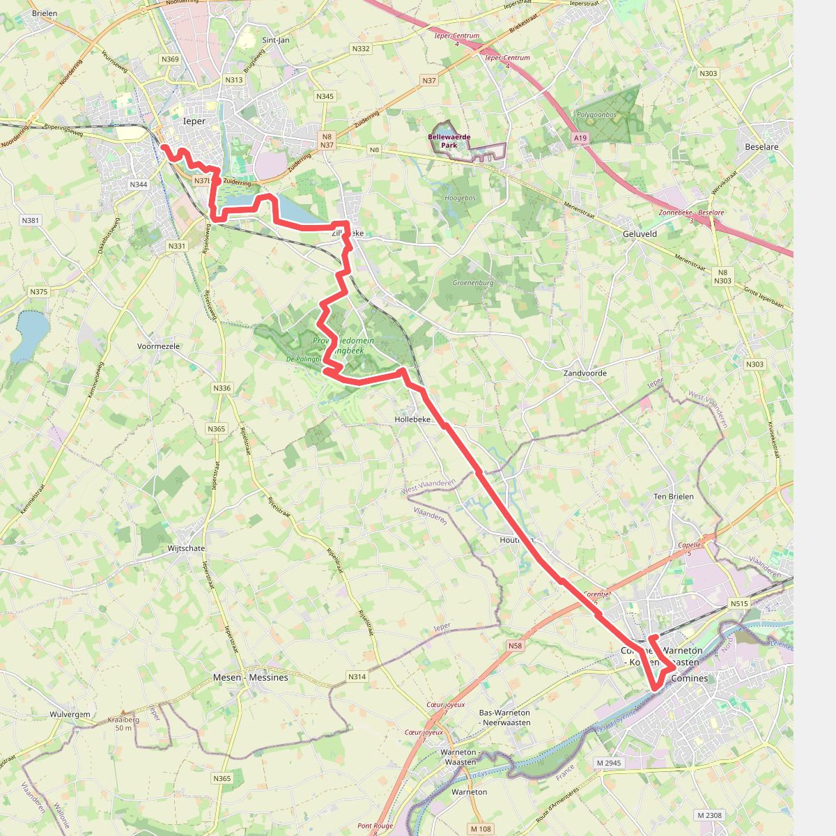 Treinstapper Komen - Ieper