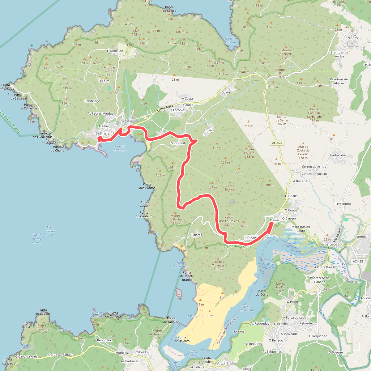 Ruta do Mar de Corme e Ribeira do Anllóns
