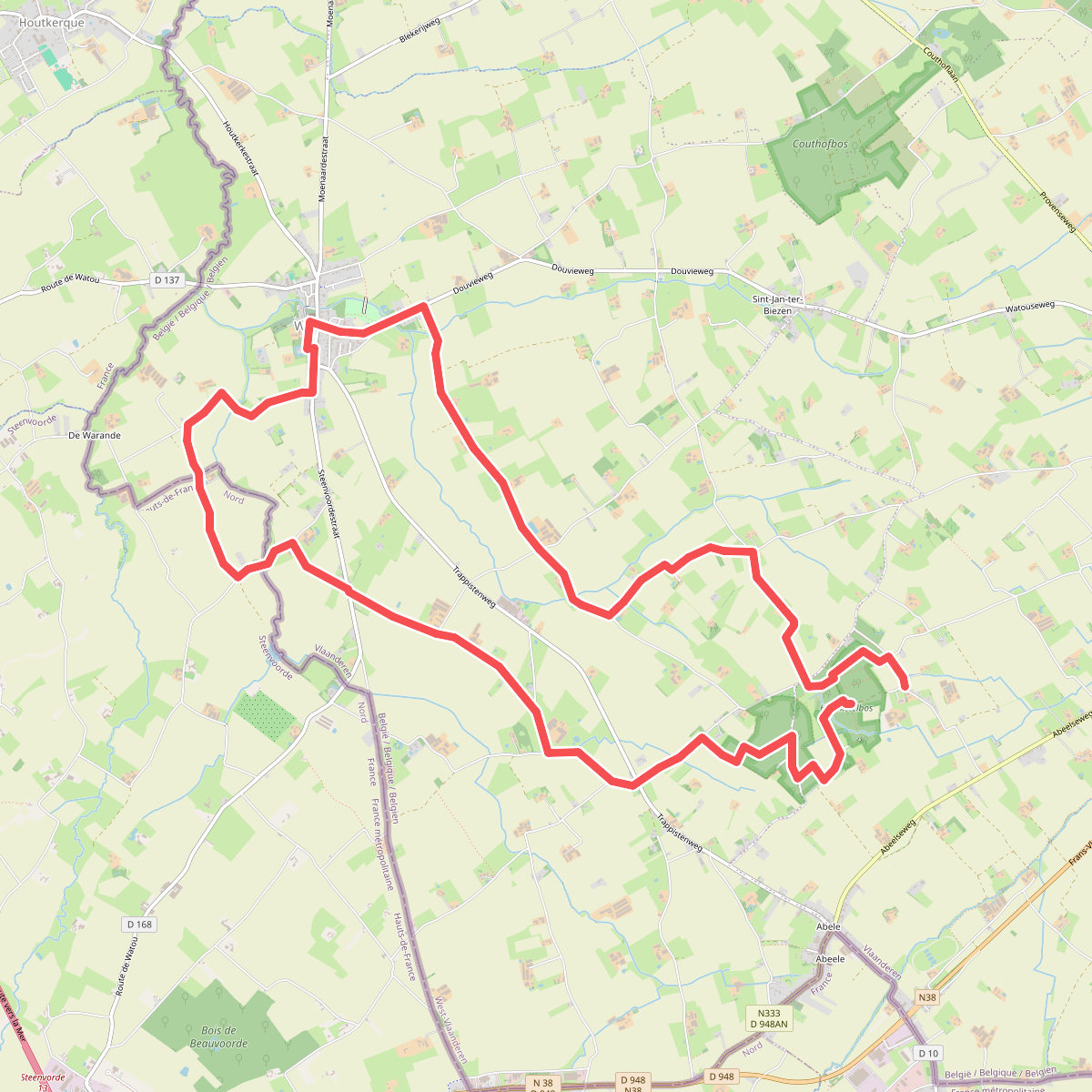 Helleketelbos - lang
