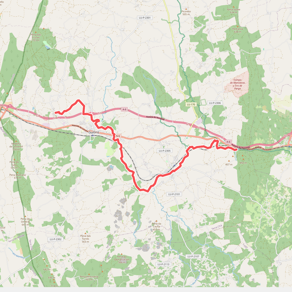 Ruta da agua de Guitiriz