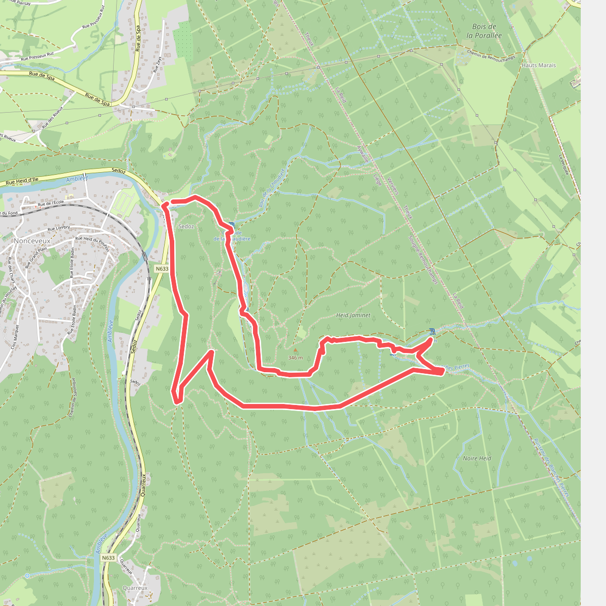 Ninglinspo wandeling