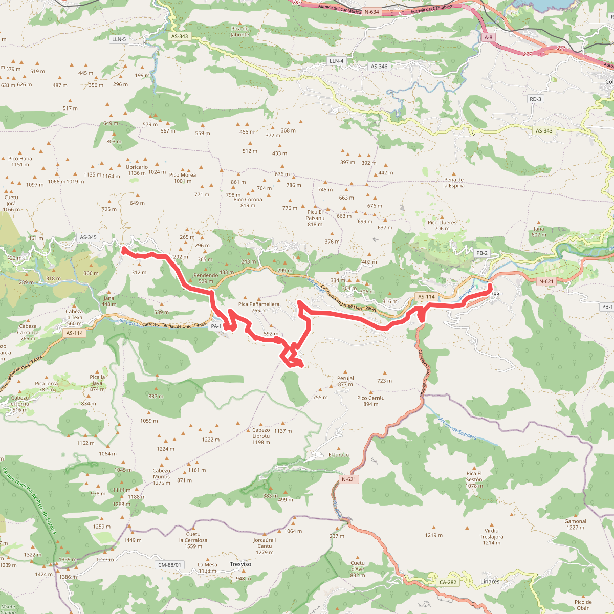 Asturias Interior (Etapa 1)