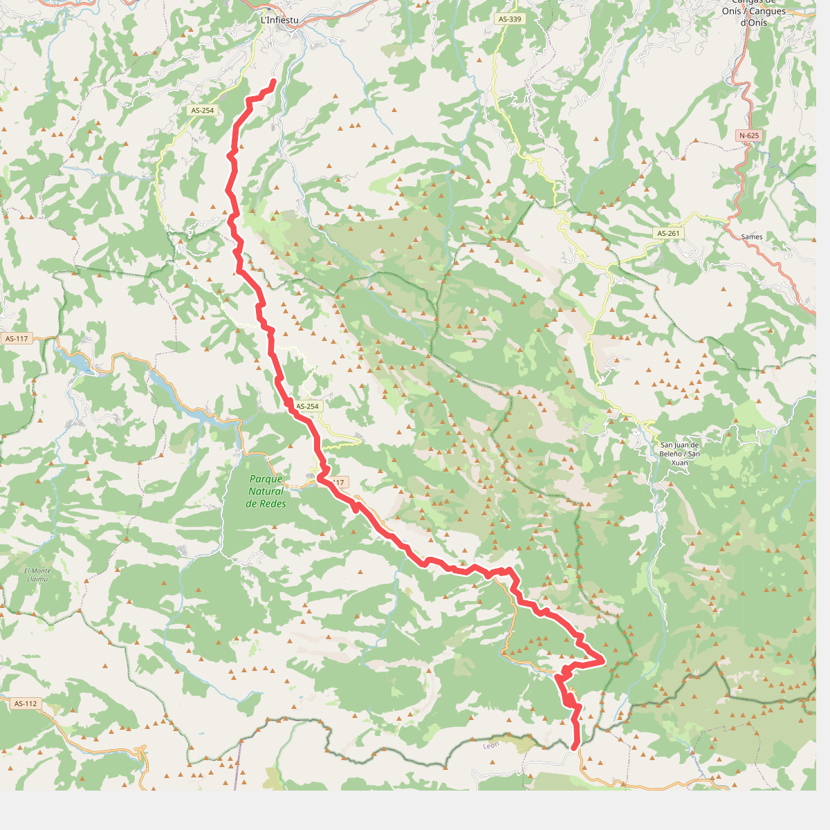 Camino real del Sellón