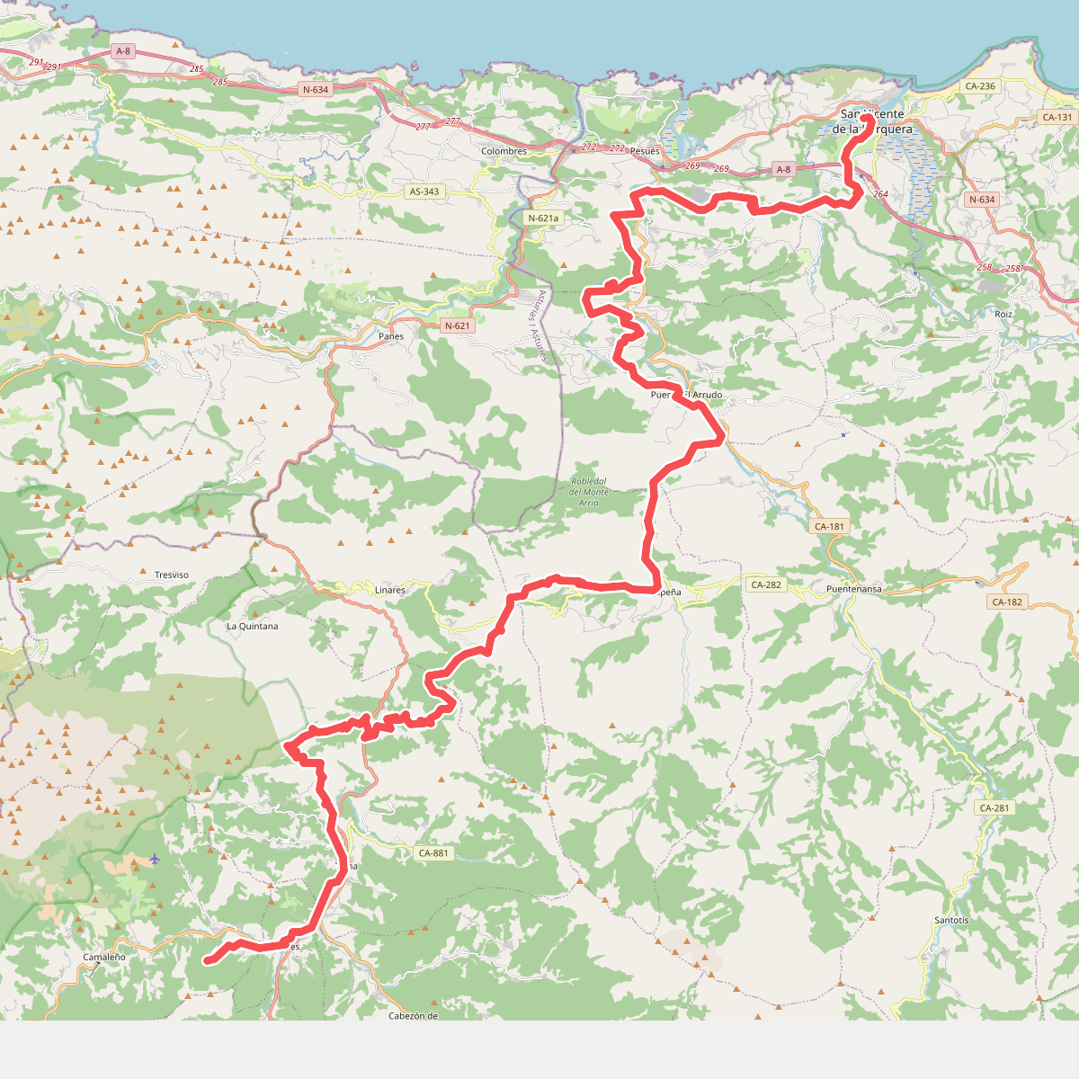 Camino Lebaniego