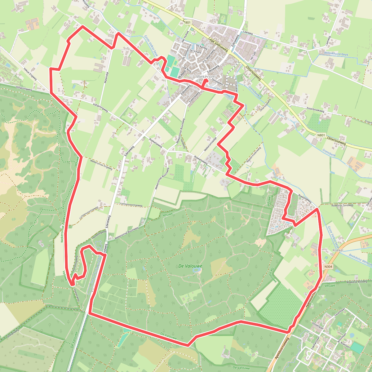 Beek- en Bultpad Wekerom