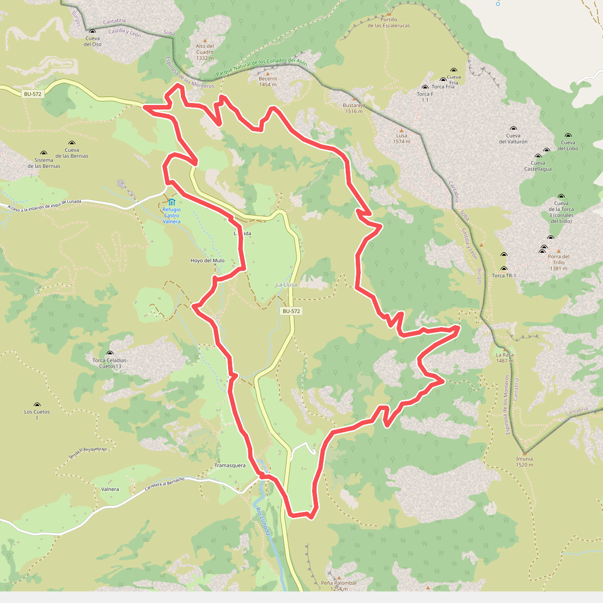 Senda Valle de Lunada