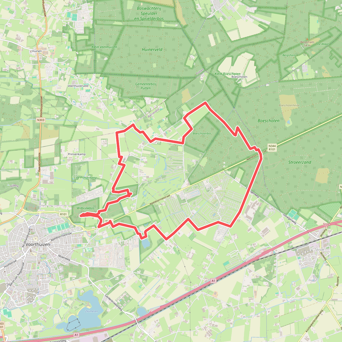 Griezeveensepad Voorthuizen