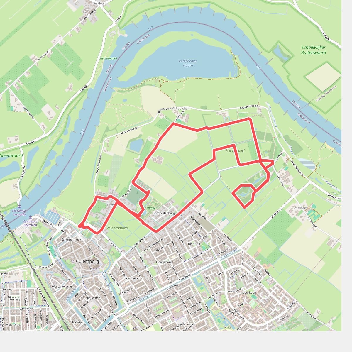 Kuilenburgerpad Culemborg