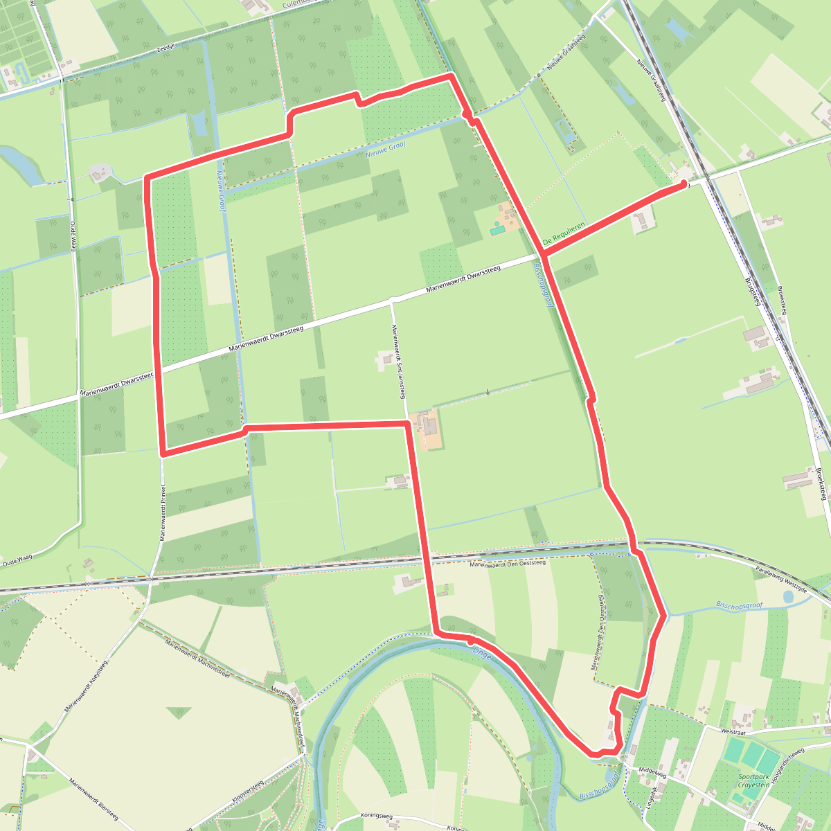 Leidschehoevenpad Tricht