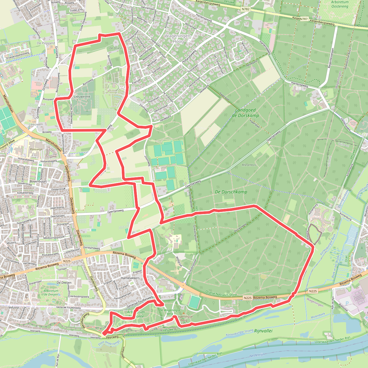 Wageningse Engpad Wageningen