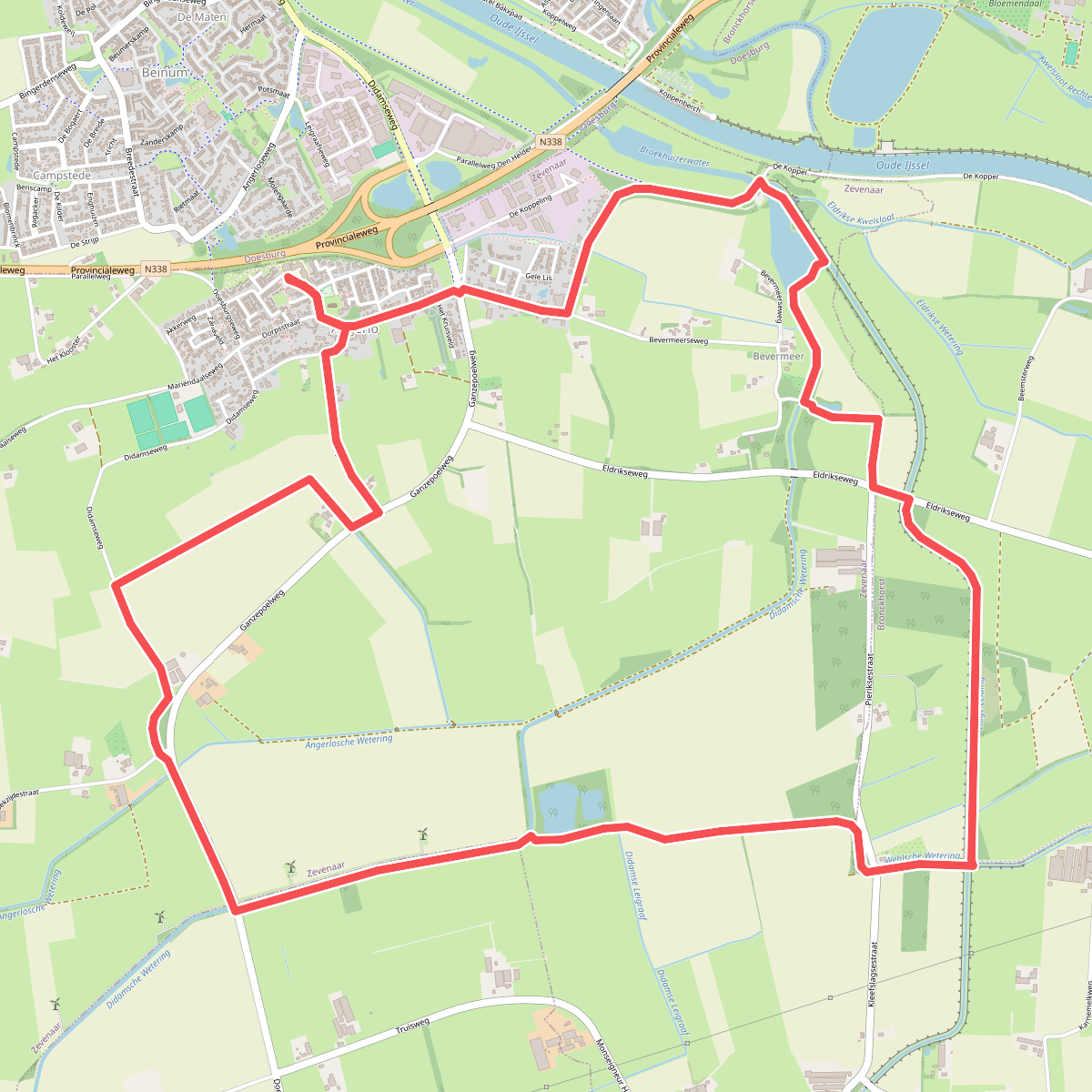 Bevermeersepad Angerlo