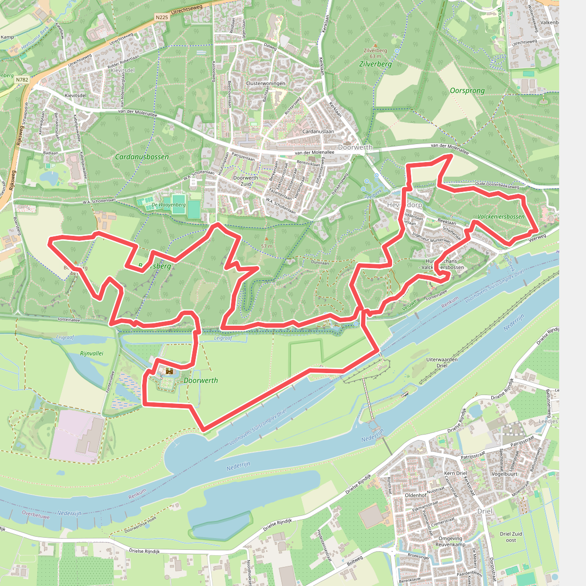 Dorenweertsepad Doorwerth