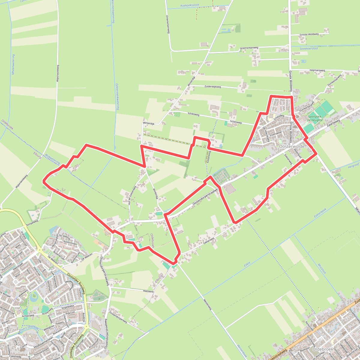 Eekterpad Oosterwolde