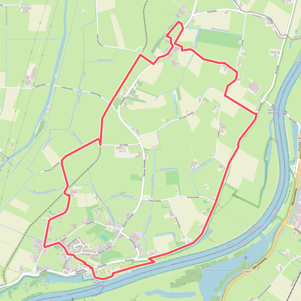 Elsvoorderpad Veessen