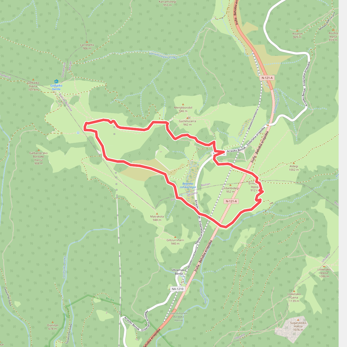 Belateko itzulia