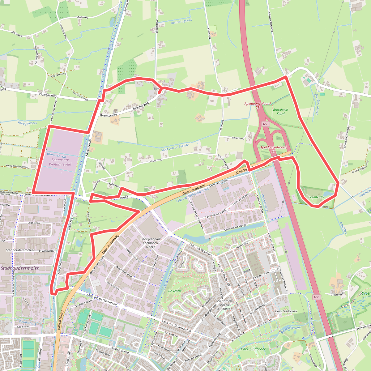 Holhorsterpad Beemte Broekland