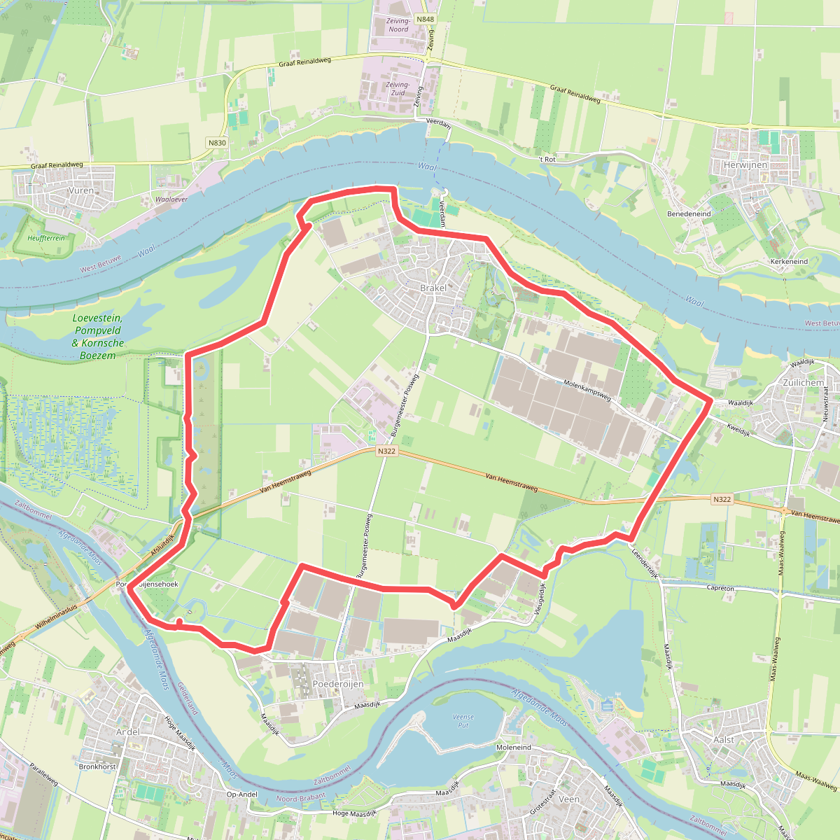 Jordenpad Poederoijen