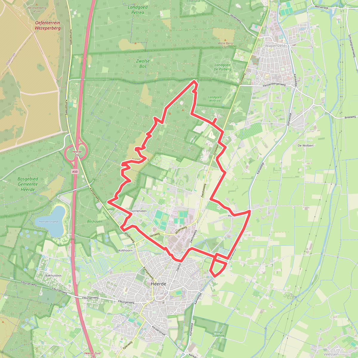Klompenpad Vosbergenpad
