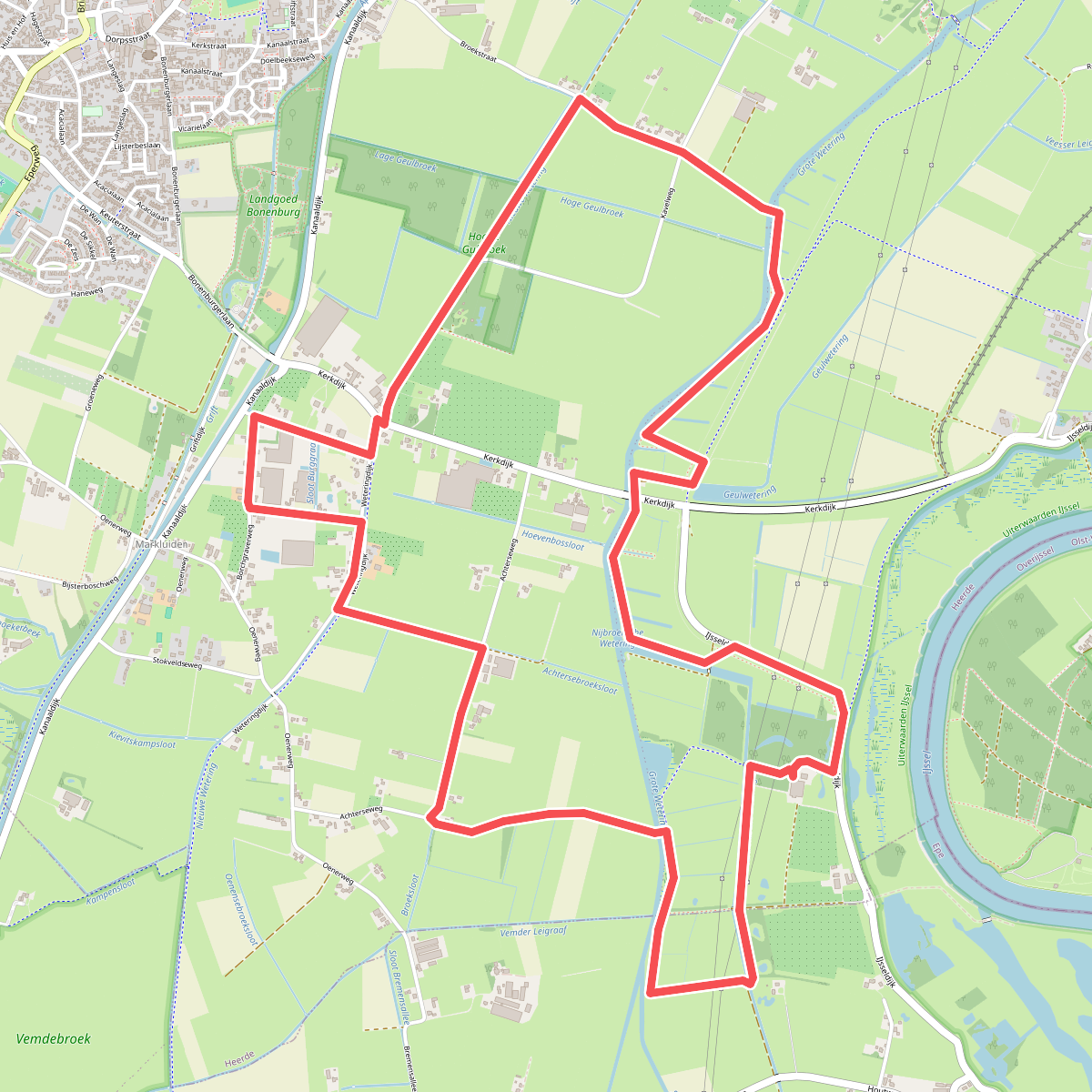 Markluiderpad Veessen