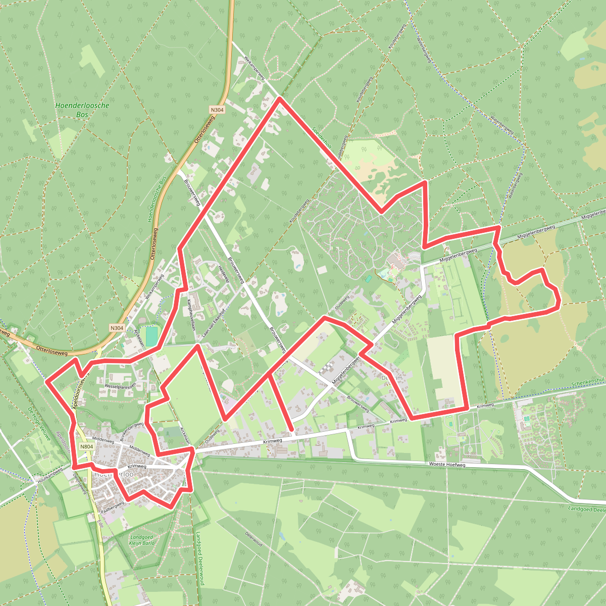 Plaggenstekerspad Hoenderloo
