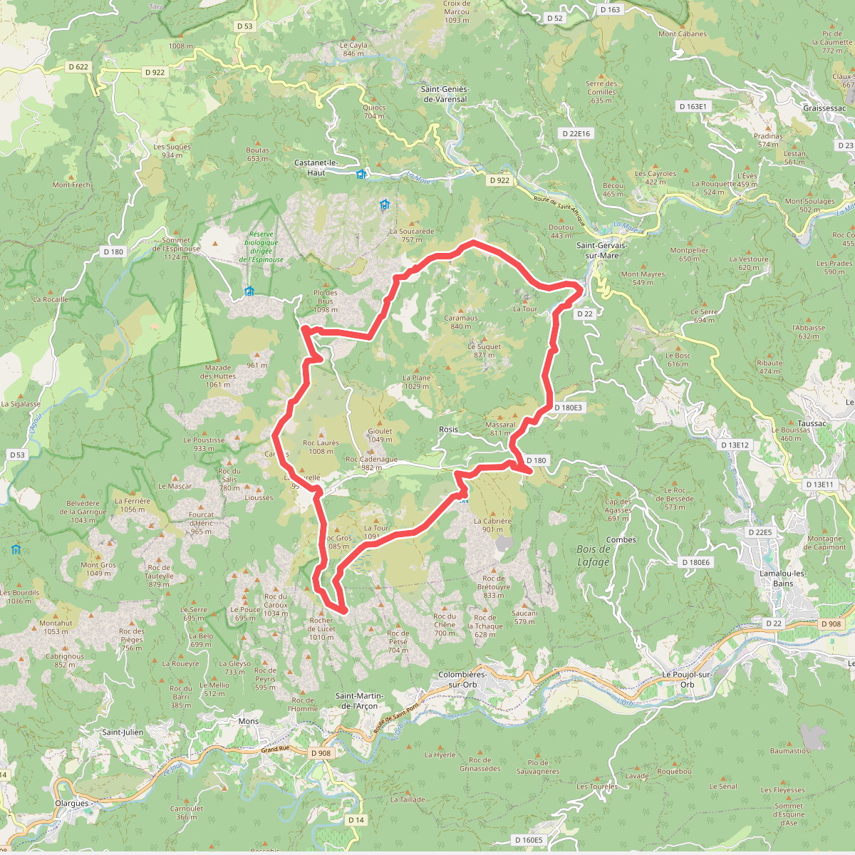 Boucle du Caroux