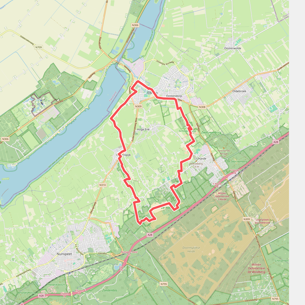 Thornspiccerpad Elburg