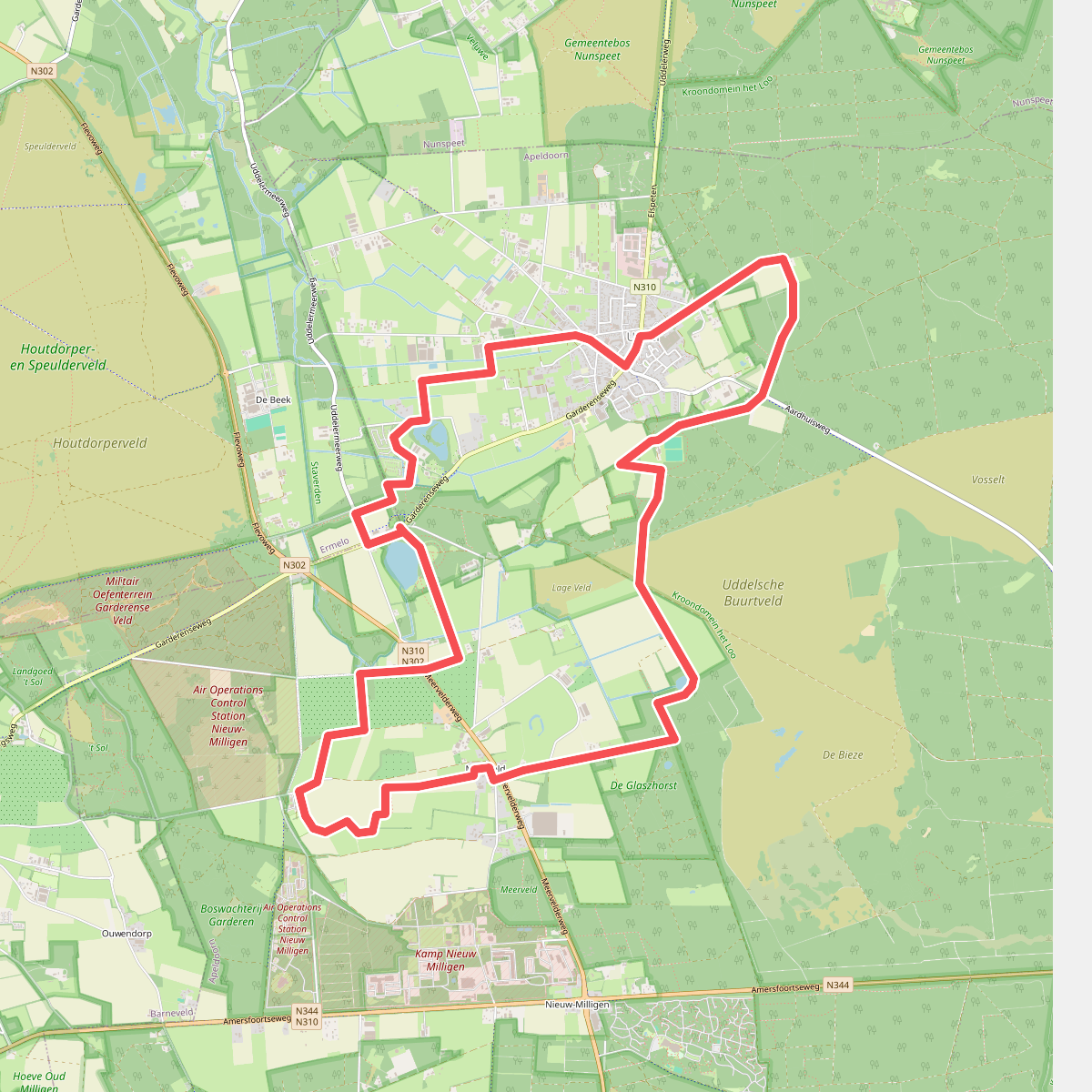 Uddelermeerpad Uddel
