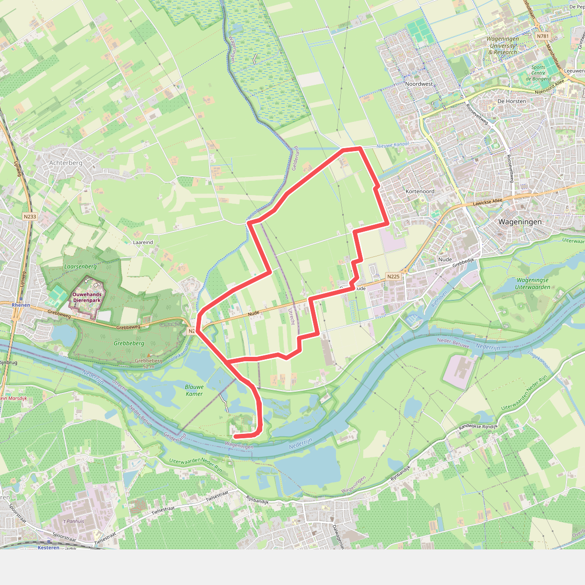 Wageningen Nudepad