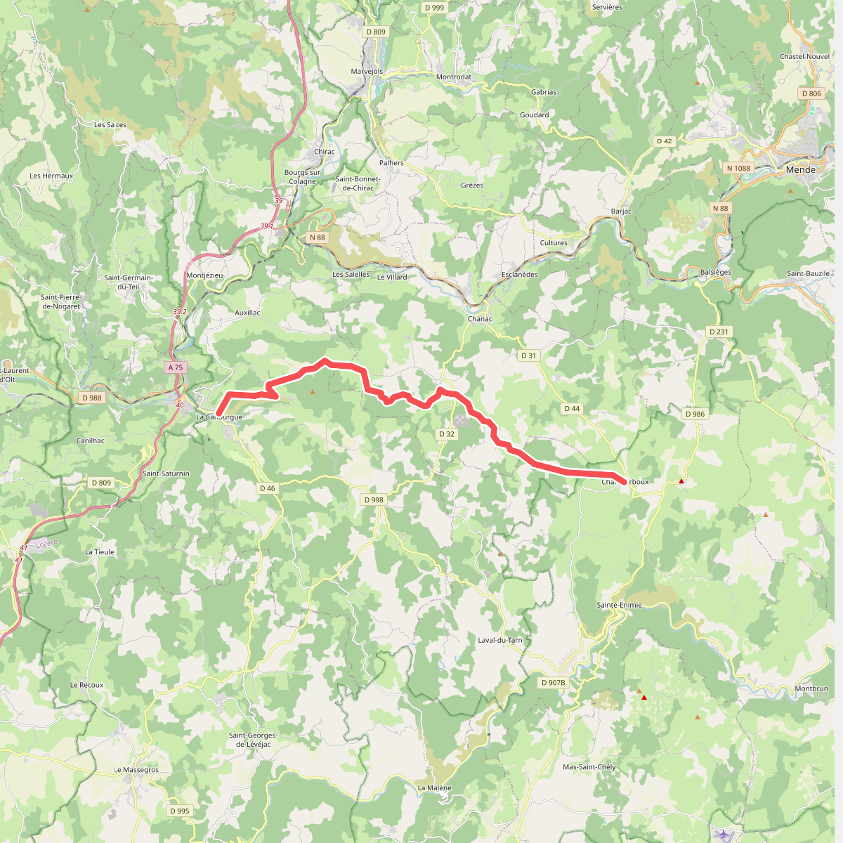 CSG 05 : La Canourgue - Champerboux
